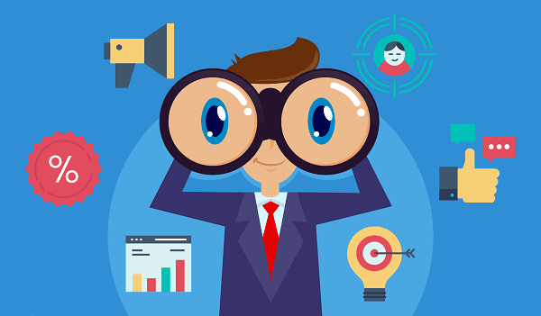 Competitor analysis visualization showing how to categorize and prioritize competitors by market share, target audience, and pricing similarity