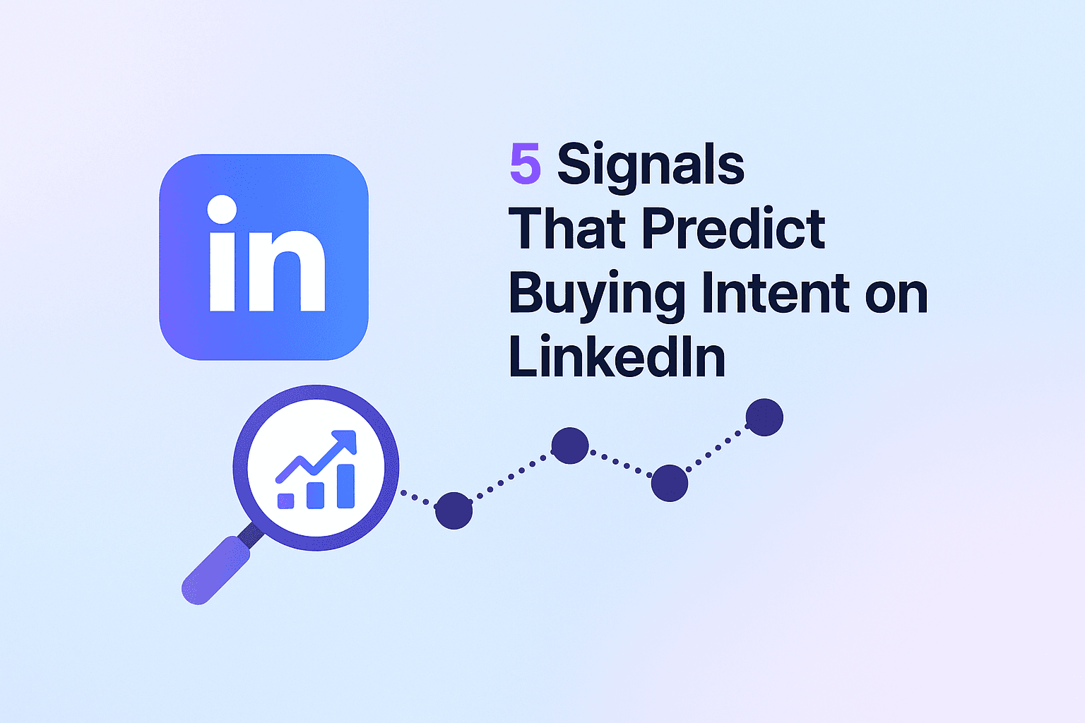 5 signals that predict buying intent on LinkedIn - analysis of engagement patterns and buying behavior
